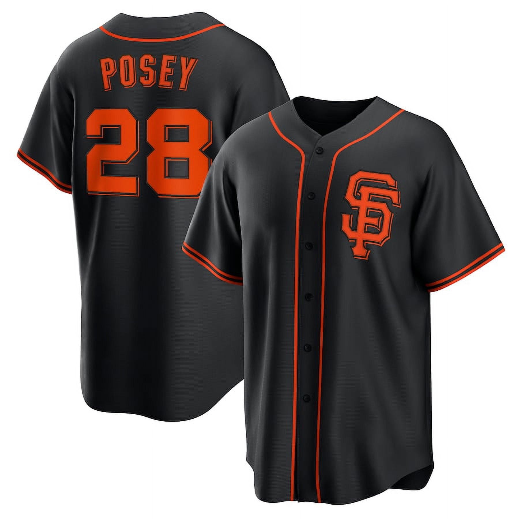 Men's San Francisco Giants Buster Posey Jersey 28# Adult Baseball