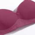 thumbnail image 4 of Plus Size Push Up Bras for Women Hide Back Fat Smoothing Bra Underwire Support Bras Purple 52, 4 of 5