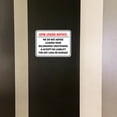 thumbnail image 3 of Classic Framed Plus Gym Users Notice: We Do Not Advise Leaving Your Belongings Unattended & Accept No Liability For Any Loss or Damage Wall or Door Sign | Disclaimer Waiver Notice - Large, 3 of 8