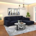 thumbnail image 2 of Moonsaad Stretch Couch Slipcovers, Sectional L-Shape Corner Sofa Covers, 1/2/3Seats Sofa Protector Covers, 2 of 11
