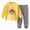 G167-Yellow, variant on masbird Toddler Baby Boys Girls Pajamas Kids 2 Piece Pj's Long Sleeve Cartoon Sleepwear Clothes Set Outfits,Little Boy Girl Pajamas(Light Pink,18-24 M)