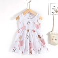 thumbnail image 1 of Robe Sans Manches pour Filles Bébé Mignonne Imprimée Dessin Animé Robes de Princesse en Coton Vêtements d'Été pour Enfants Vêtements de Plage pour Filles, 1 of 1