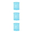 thumbnail image 3 of Sidaley Mesh Metal Pen Holder Pot Smooth Desk Office Caddy Container Stationery Ruler Holders Table Eraser Organizer Edge Fashion Type1 NO1, 3 of 6