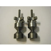 1 1/2" Steel Davis Two Hole pin with Quick knobs