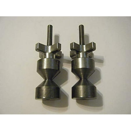 1 1/2" Steel Davis Two Hole pin with Quick knobs