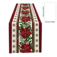 thumbnail image 3 of Tarmeek Christmas Table Runner Decration, 13x72in Seasonal Winter Xmas Holiday Christmas Table Runner for Kitchen Dinning Home Decor Christmas Decorations Indoor, 3 of 6