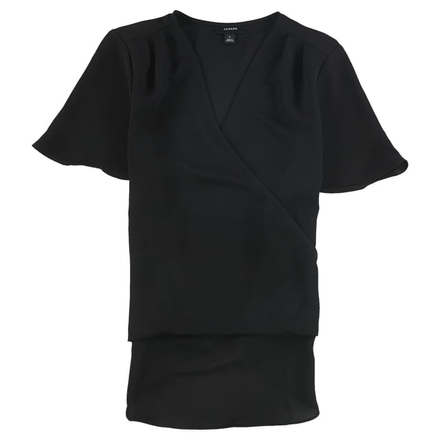 Alfani Blusa sin mangas para mujer, color negro, grande