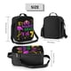 thumbnail image 2 of Disketp Mardi Gras with Flamingo Bolsa Térmica Estampada para Almuerzo, Lonchera para Hombres y Mujeres Adultos, 2 of 7