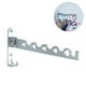 thumbnail image 1 of Perchero para secadora de ropa plegable para montaje en pared, percha para ropa de lavandería, perchas de pared para ropa, perchas de acero inoxidable para ropa, montaje en pared, 1 of 8