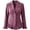 Pink#1, variant on Dzrciro Corduroy Jacket Women, Plus Size Long Sleeve Lapel Button Brown Blazer Jacket with Ruffle Hem and Lace Cuffs, Elegant Fall Outerwear Jacket L