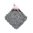 thumbnail image 1 of Shisuyan Adorable Water Absorption Hand Towel Quick-drying Hanging Hand Towel for Home, 1 of 8