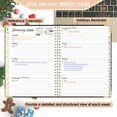 thumbnail image 3 of 2026 Planner Weekly Monthly Planner Calendar Notebook(Jan-Dec.2026,6.3"x8.5")Daily Agenda Schedule Planner 2026 for Office,Home,Academic Supplies, 3 of 7