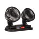 thumbnail image 4 of Ventilador de refrigeración para coche de 5V, puerto USB, doble cabezal, silencioso, circulador de aire portátil giratorio de 360 ° para camión, furgoneta, SUV, RV, ATV, barco, 4 of 8