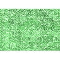 thumbnail image 1 of Ahgly Company Indoor Rectangle Abstract Emerald Green Modern Area Rugs, 2' x 3', 1 of 4
