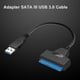 thumbnail image 2 of Cable adaptador de disco duro SATA USB 3.0/2.0/tipo C, cable adaptador SATA a USB, 2 of 5