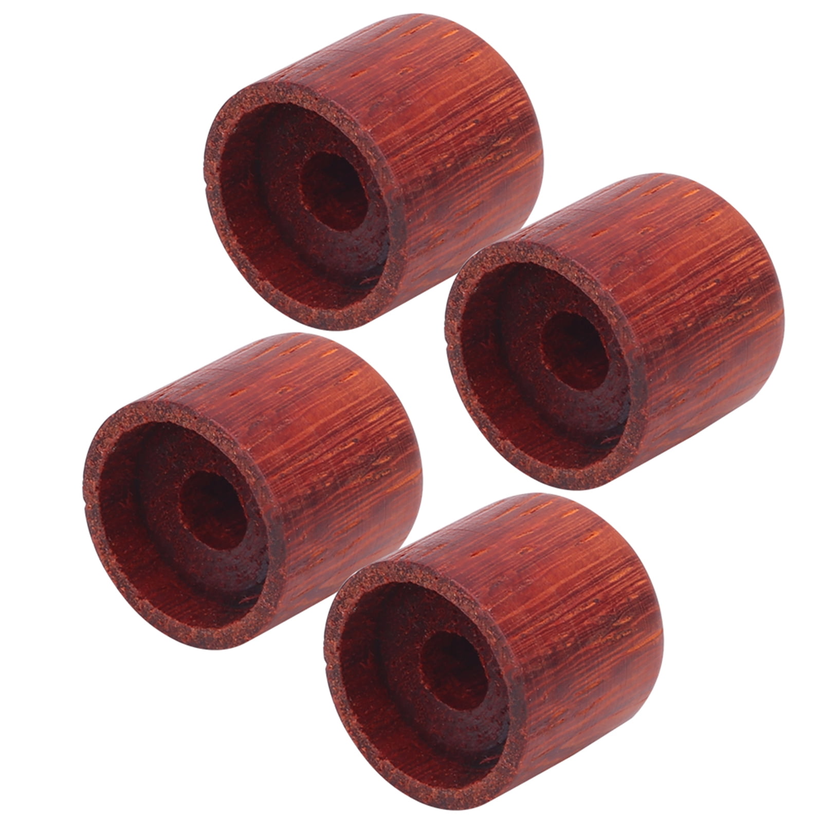4pcs Maple Wood Effect Pedal Control Amplifier Knobs for Electric Guitar Bass