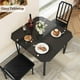 thumbnail image 2 of Yeshouse Mesa de comedor para 2/4, sillas de mesa de cocina para 2/4 con cojín de PU Ultra cómodo para un espacio pequeño, 2 of 9