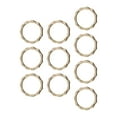 thumbnail image 1 of GUOOL 10 Pcs Pince Mousqueton Ronde Tendance pour Sac Sac à Main Or, 1 of 9