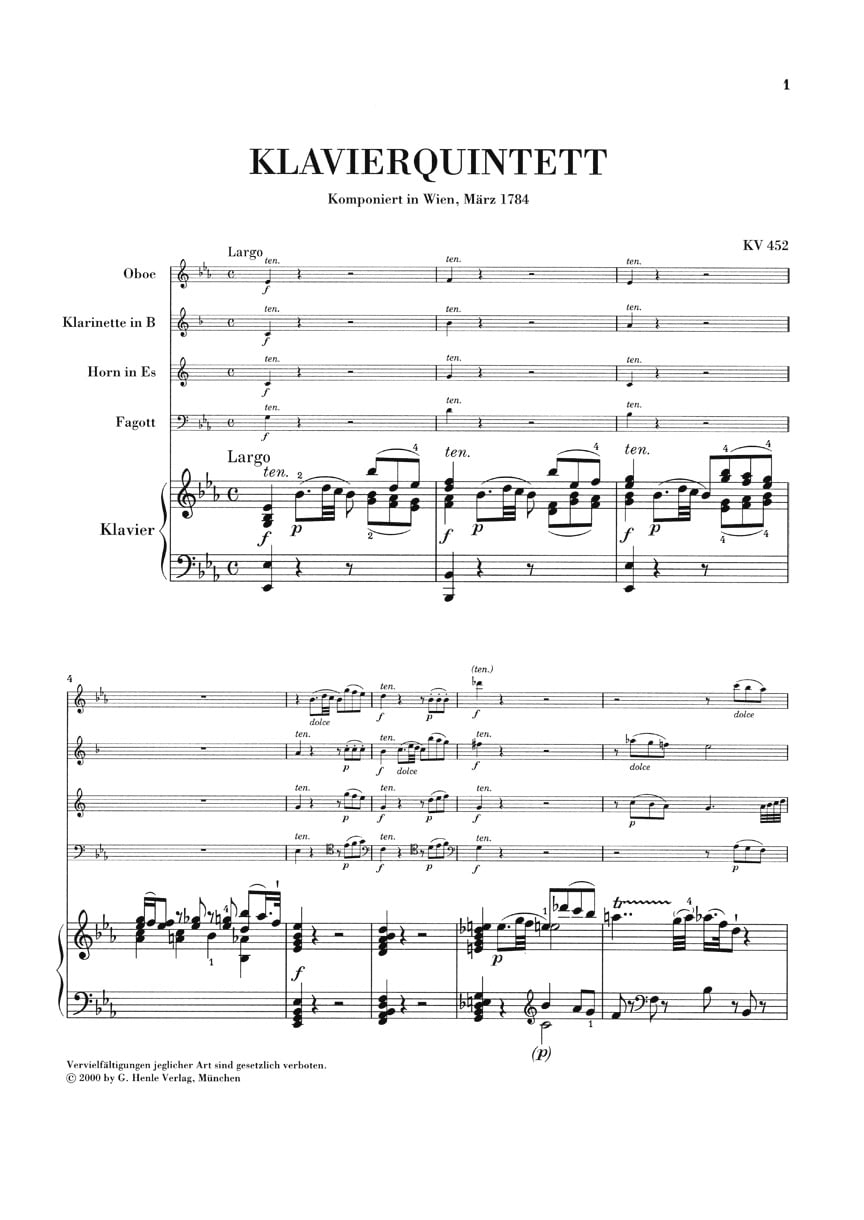 G. Henle Verlag Adagio and Rondo K617 Henle Study Scores Series Softcover Composed by Wolfgang Amadeus Mozart
