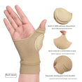 thumbnail image 2 of Guantes de medio dedo para fitness, cálidos y resistentes al frío, con correa elástica para la muñeca, para deportes en las articulaciones, para hombres y mujeres, 2 of 5