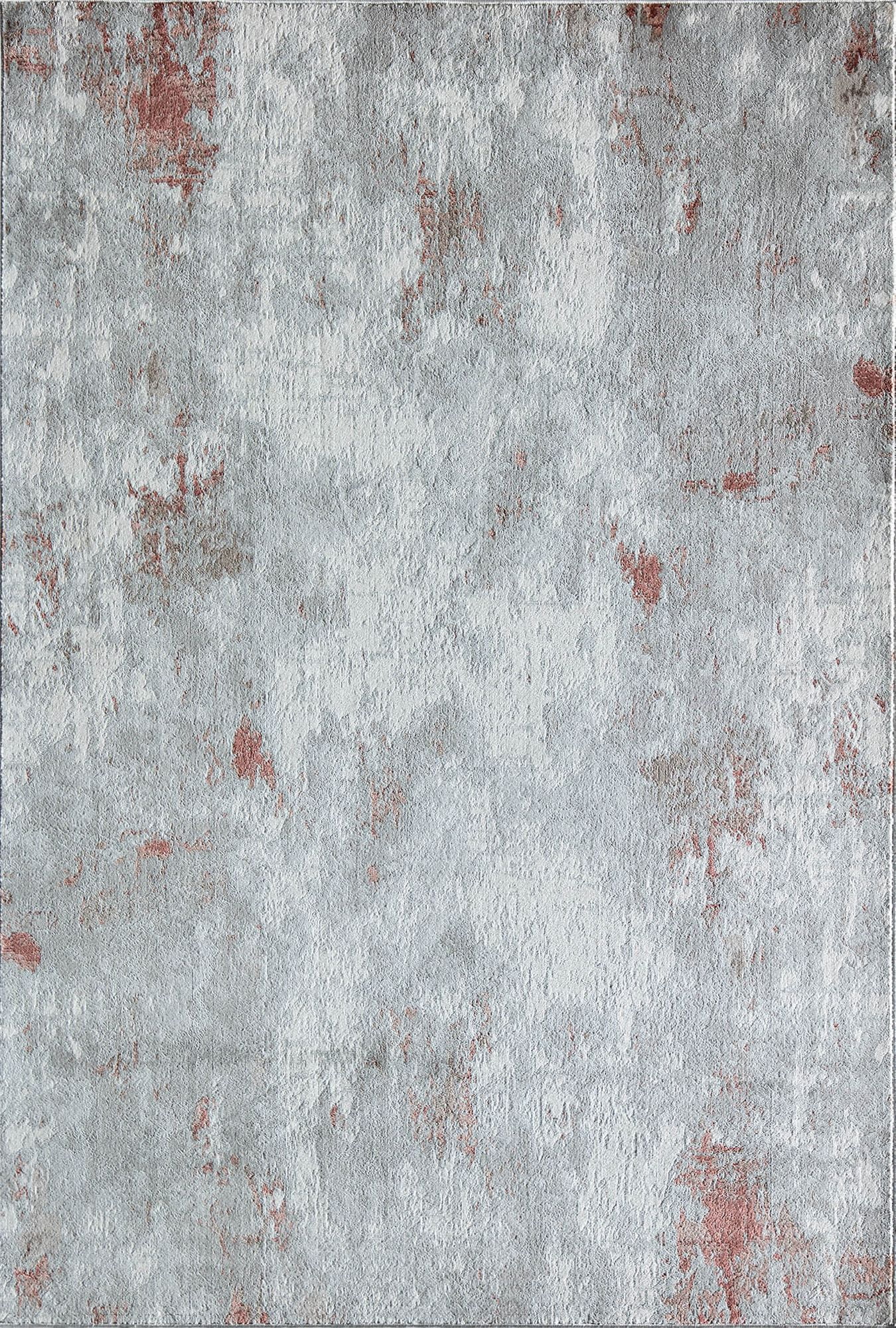 Rugs America Silas SM40D Silent Night Abstract Vintage White Area Rug, 2'6" x 4'