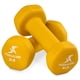 thumbnail image 1 of Mancuerna De Neopreno Prosourcefit Recubierta Para Agarre Antideslizante, 2 Libras, 1 of 5