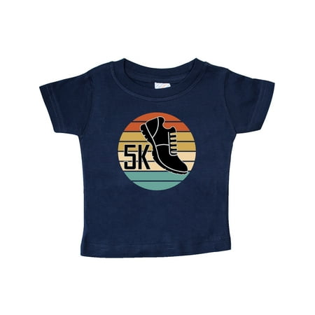 

Inktastic 5K Race Running Gift for Runner Gift Baby Boy or Baby Girl T-Shirt