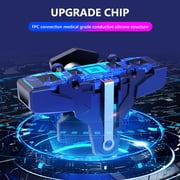 BLEEUS 1pc Mechanical Pulse 4 Finger Game Controller Triggers Key Button For Pubg (A)Game Accessories