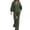 Army Green#fall outfits 2026, variant on Cotton Linen Set Women 2 Piece Outfits Spring V-Neck Long Sleeve Tops and Palazzo Pants Lounge Travel Sets Beach Wear Blue S