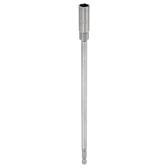 Uxcell Nut Driver Drill Bit 10mm Socket 1/4" Hex Shank 10" Long
