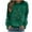 T-Dark Green, variant on Womens Long Sleeve Christmas Hoodies Cat Print Hooded Sweatshirt Xmas Holiday Casual Fall Pullover Sweater Winter Clothes