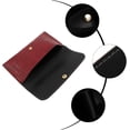 thumbnail image 2 of SURJDE Lunettes de Soleil Rouges Pochette de Rangement pour Lunettes Étui en Cuir pour Femmes, 2 of 7
