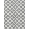 thumbnail image 2 of Addison Rugs Chantille Indoor/Outdoor Transitional Circles Gray Washable Rectangle Rug, 2'6" x 3'10", 2 of 6