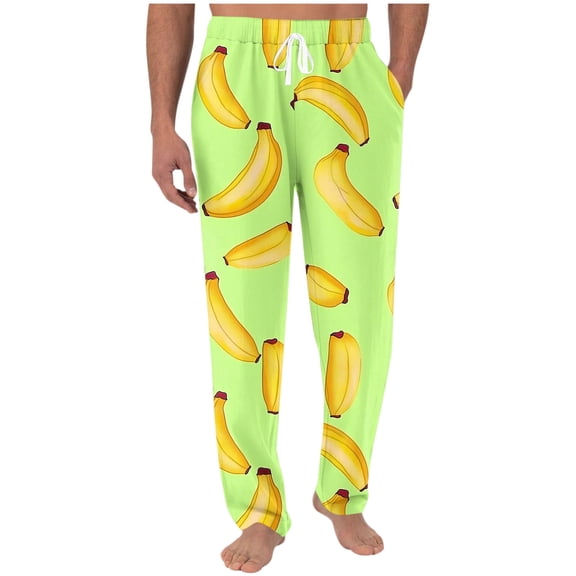 Vekome Pants for Men Big and Tall Elastic Waist Pants with Drawstring Lightweight Straight Leg Casual Trousers Graphic Loose Bottoms Pockets
