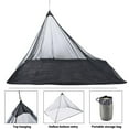 thumbnail image 3 of facefd Tente à 360 Degrés pour Camping en Plein Air, Tente de Randonnée pour Lit de Camping Simple, Filet Noir, 3 of 6