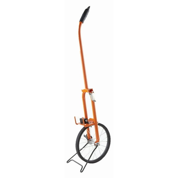 Keson MP301 Metal Frame Measuring Wheel with Spoked Wheel (Graduations: ft.), 11-1/2-Inch Diameter, Orange CA3