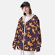 thumbnail image 3 of Balery Stars and Fox Cute Sudadera ligera de manga larga con capucha y protección solar UPF 50+ para hombre y mujer, ideal para pesca y running-X-Large, 3 of 7