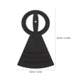 thumbnail image 2 of FUEENIRVA Black Rubber Drum Muffler Pad for Drum Set Professional Sound Minimizing Accessory, 2 of 7