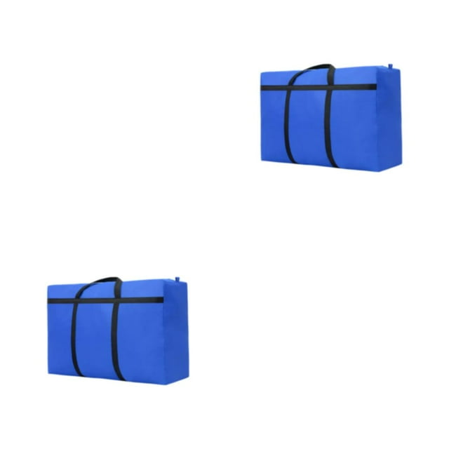 Destyer Sac Grande Capacité pour n'Importe Où Résistant à l'Usure et Durabilité Artisanale Bleue-105l 2ensemble