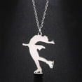 thumbnail image 3 of Inspirational Gymnast Pendant Necklace Ballet Ballerina Sports Dance Solo USA Gymnastics Choker Team Jewelry Woman Coach Daughter, 3 of 13