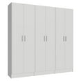 thumbnail image 1 of Madesa Armoire de Rangement avec 6 Portes et 15 Tablettes 71 Po L Unité d'Organisation Moderne pour Adultes – Blanc, 1 of 9