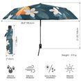 thumbnail image 3 of FORMRS Travel Umbrella Folding Auto Open Close Windproof Rain UV Protection, Oranges Pattern, 3 of 8