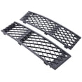 thumbnail image 5 of Zcargel Front Bumper Lower Grille Cover for BMW 740i 750i 760Li 2009-2012 Replace 51117183870 51117184149 Black Precision Fit, 5 of 10