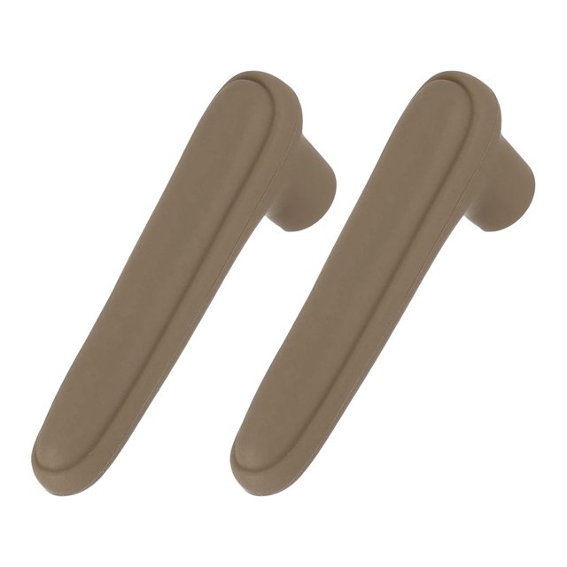 Uxcell 2 Pcs Cubiertas de Pomo de Puerta, Protector de Pomo de Puerta de Silicona para Puertas de Seguridad, Cubierta Suave para Tirar de Puertas para Dormitorios, Baños, Oficinas, Marrón