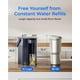 thumbnail image 2 of Filtro de agua Pitcher Waterdrop Electric, 15 tazas, azul, 2 of 9