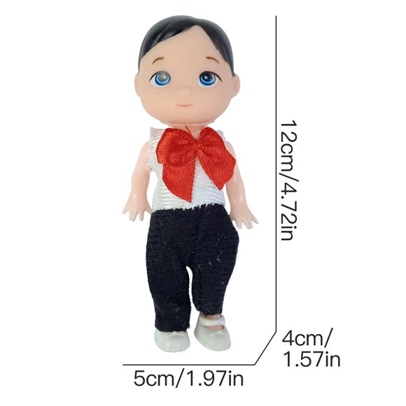Dvkptbk Educational Play House Children's Toys Boy And Girl Doll Parent-child Interactive Toy Game