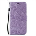 thumbnail image 2 of For Samsung Galaxy S22 Ultra 5G Lace Flower Leather Phone Case with Holder & Card Slots & Wallet &, 2 of 8