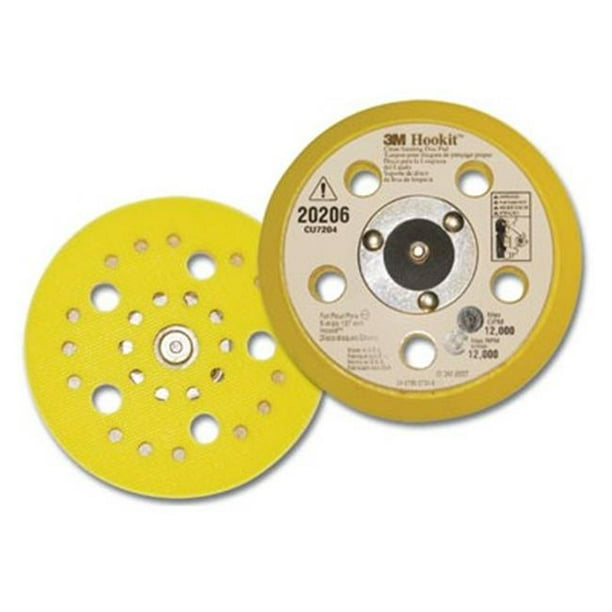 3M 3M05865 6 In. X .31 In. Backup Pads For Clean Sanding Discs