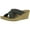Black/White, variant on Skechers Women's Beverlee-Delighted Wedge Sandal