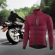 thumbnail image 5 of Bicicleta de invierno chaqueta de invierno Mangas largas reflectantes reflectante capa impermeable para el invierno corriendo , Xl rojo Soledad Chaqueta de invierno para bicicletas, 5 of 10